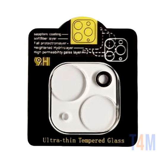Protetor de Lente de Câmera de Vidro Temperado Para IPhone 13/13 Mini Transparente